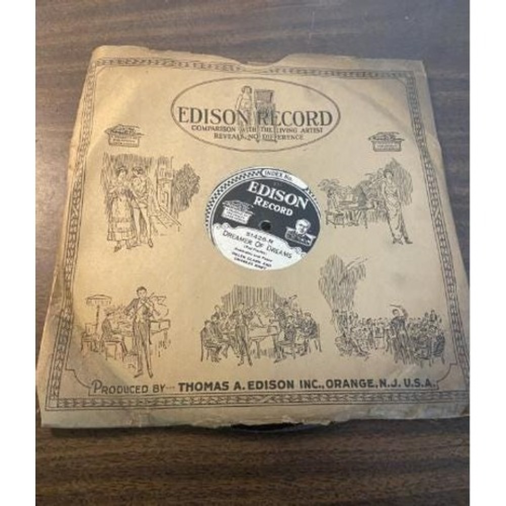 Edison Disc Vinyl Record 51426 ORIGINAL SLEEVE 1924